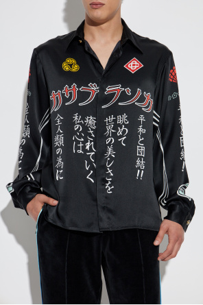 Casablanca Silk shirt with print