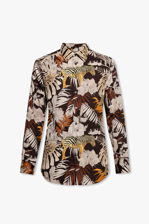 Etro Patterned Textured shirt