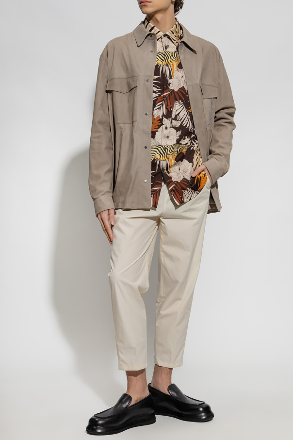 Etro Patterned Textured shirt