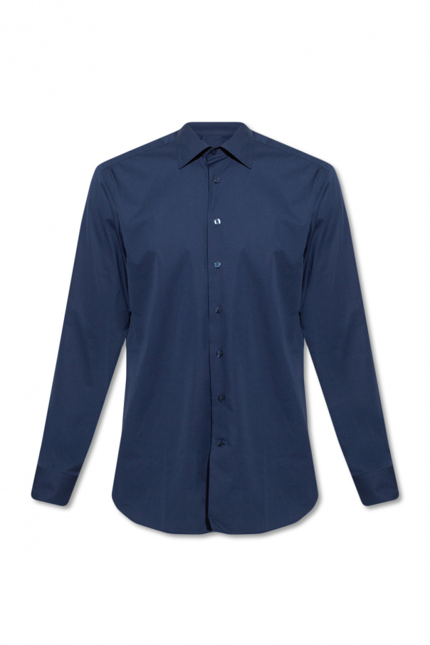 Etro Cotton Silver shirt