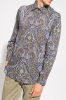 Etro long-sleeved cotton shirt Nero