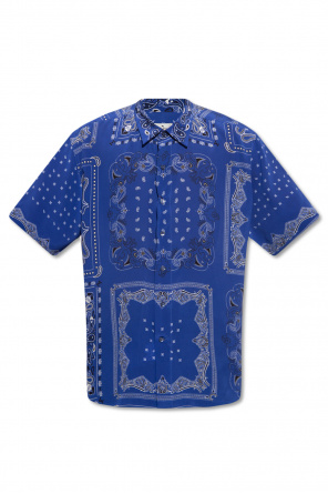 Dolce & Gabbana logo-embroidered silk jumper