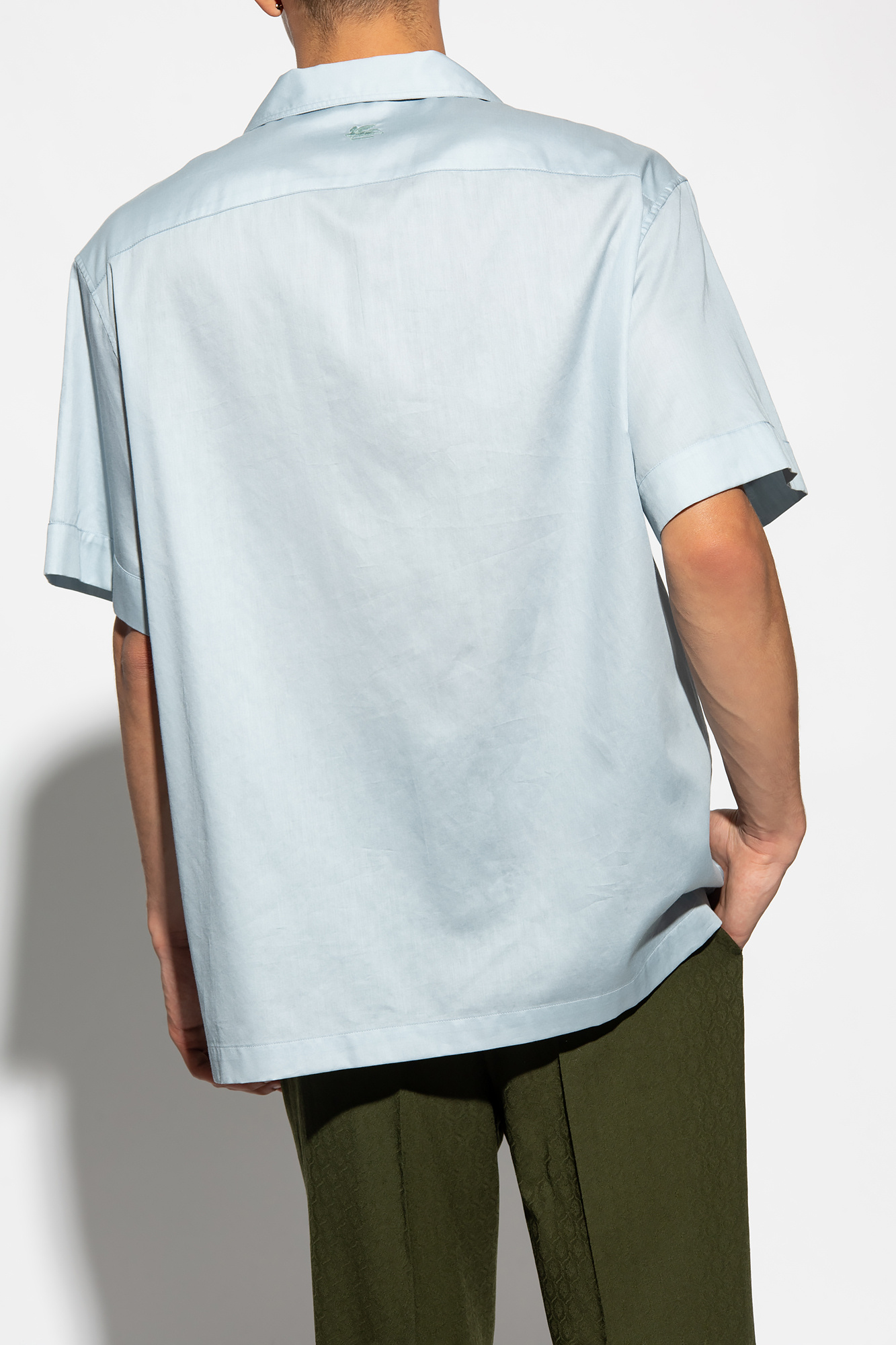 Etro G-Star Kakifarvet løstsiddende T-shirt