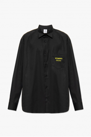 Shirt with logo od VETEMENTS