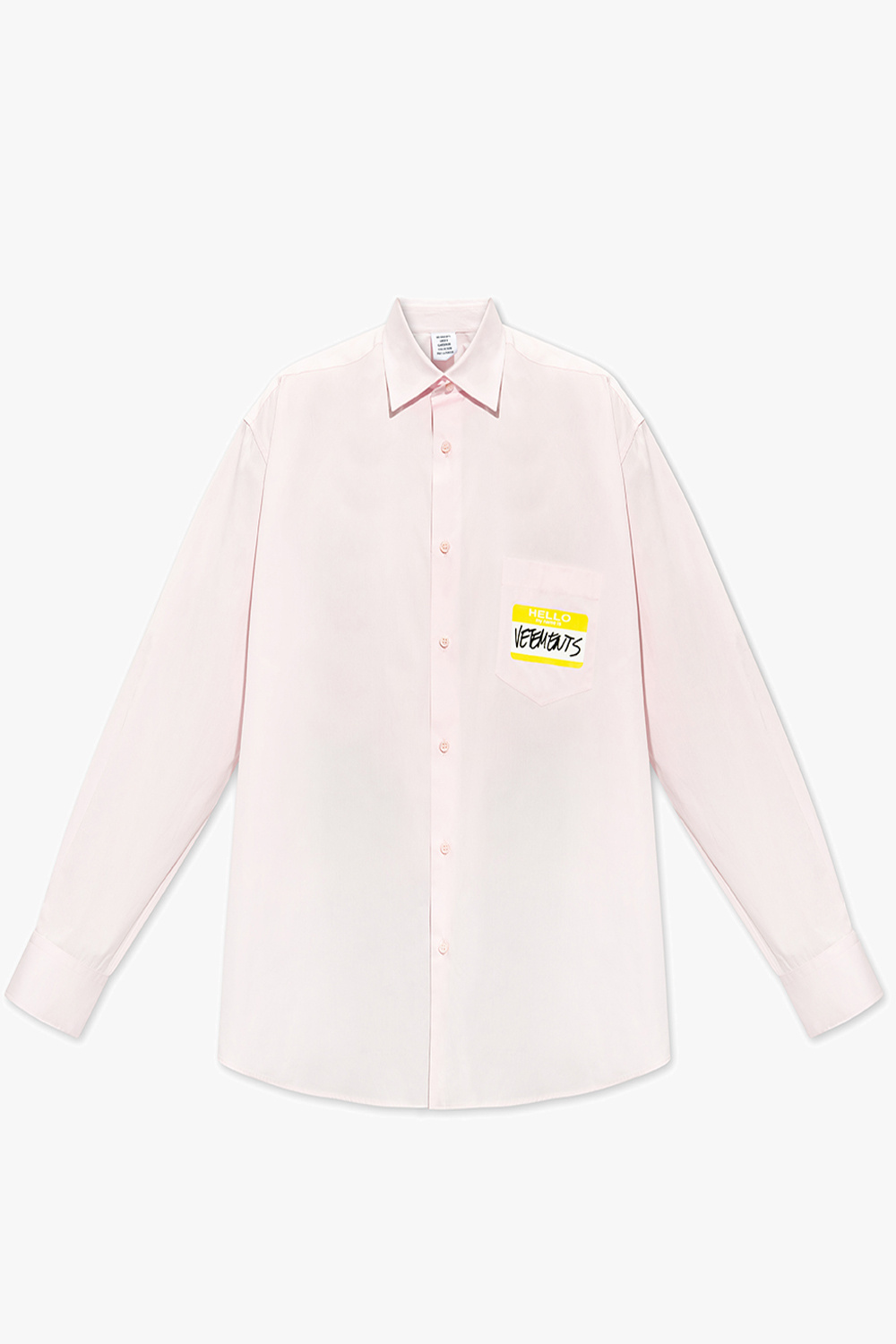 VETEMENTS Oversize shirt