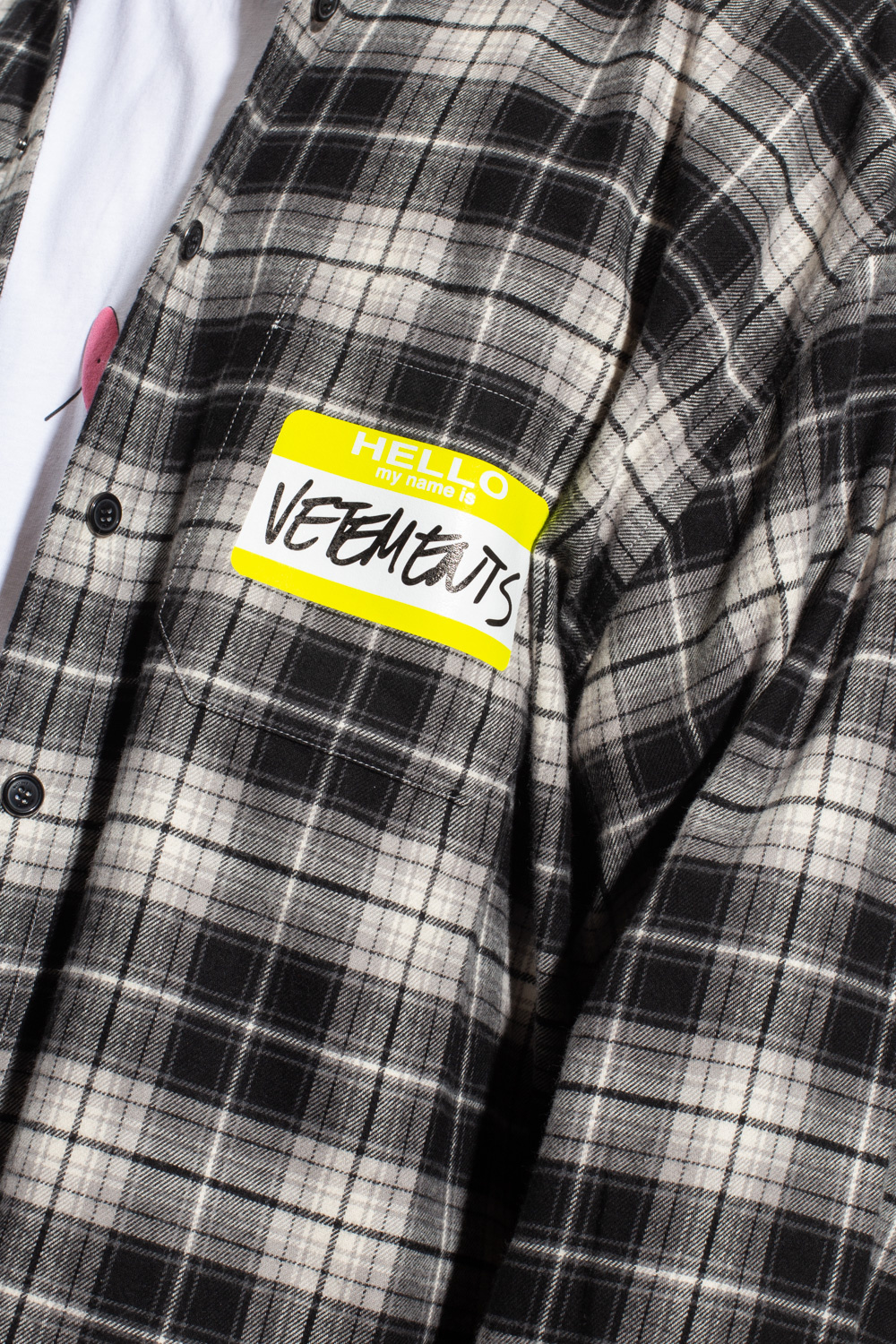 VETEMENTS OverPrinted shirt