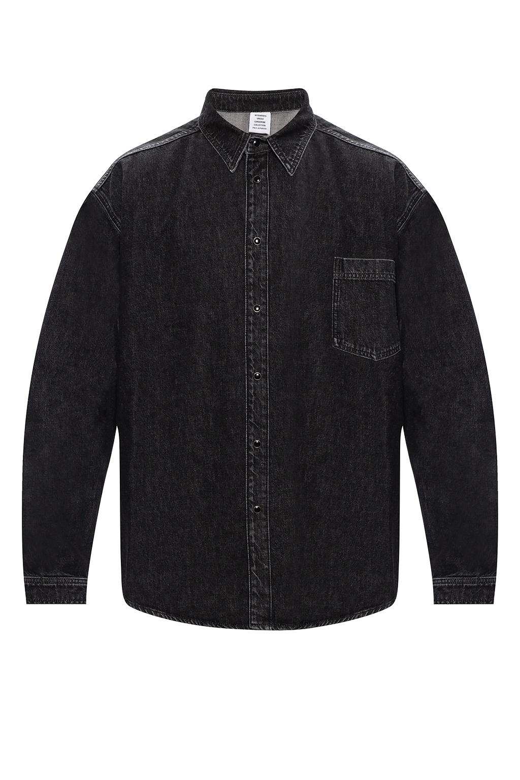 Buy Supreme Trademark Jacquard Denim Shirt 'Washed Black' - SS23S27 WASHED  BLACK