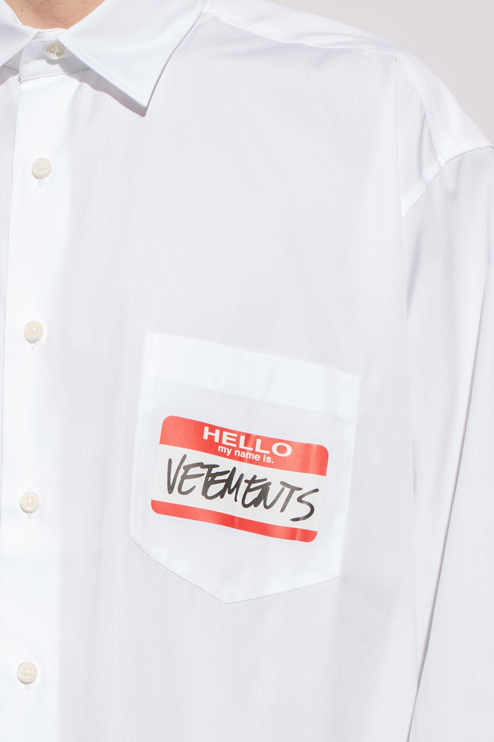 VETEMENTS Oversize shirt