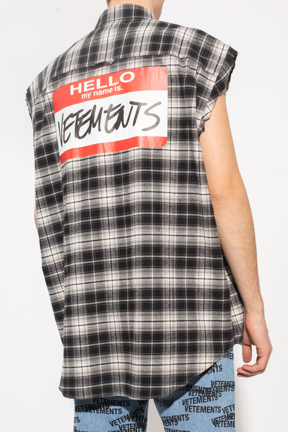 VETEMENTS Sleeveless shirt