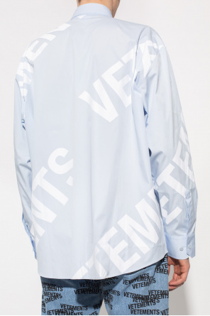 VETEMENTS Shirt with logo