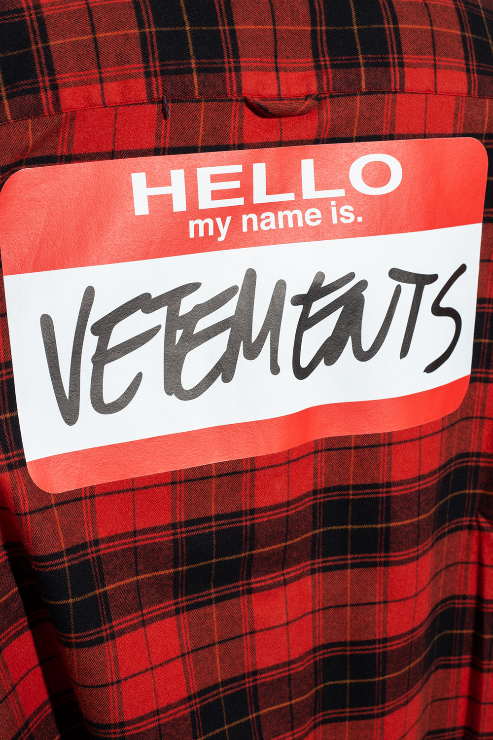 VETEMENTS Oversize shirt