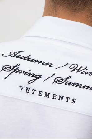 VETEMENTS Oversize shirt