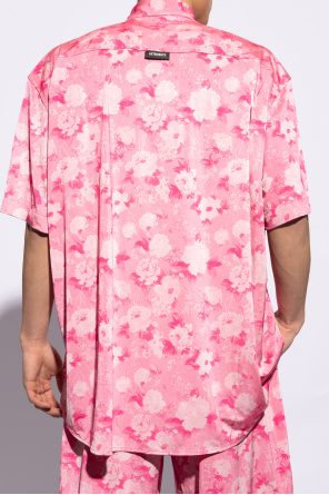VETEMENTS shirt Mal with floral motif