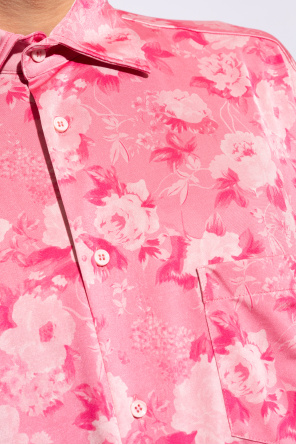 VETEMENTS Shirt with floral motif