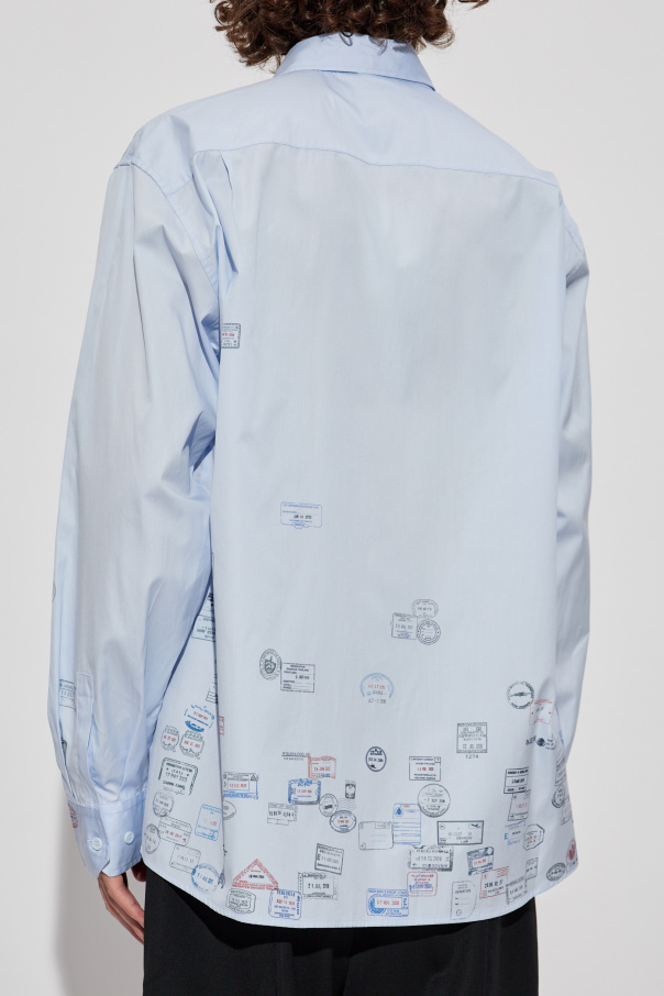 VETEMENTS Hemd mit Aufdruck