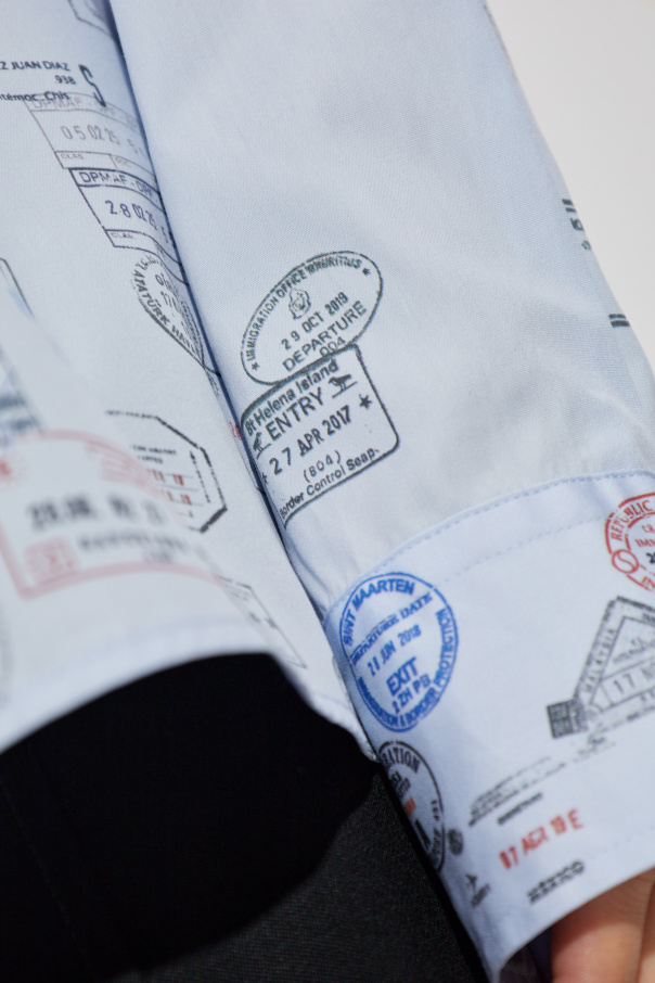 VETEMENTS Hemd mit Aufdruck