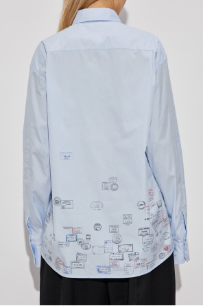 VETEMENTS Hemd mit Aufdruck