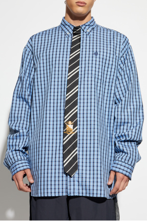 VETEMENTS Shirt with an attached tie