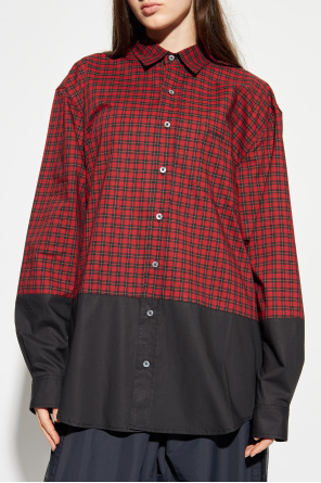 VETEMENTS Koszula ze wzorem w kratę