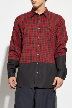 VETEMENTS Koszula ze wzorem w kratę