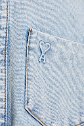 Ami Alexandre Mattiussi Koszula jeansowa z logo
