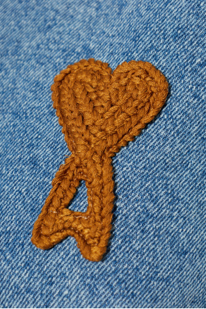 Ami Alexandre Mattiussi Denim shirt with logo