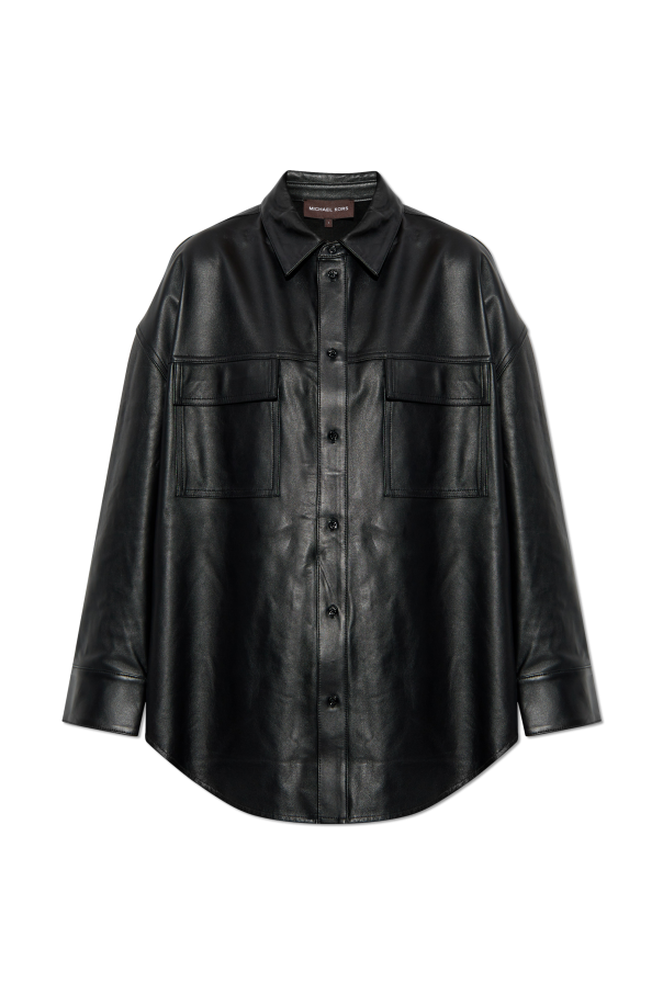 Michael Michael Kors Leather shirt