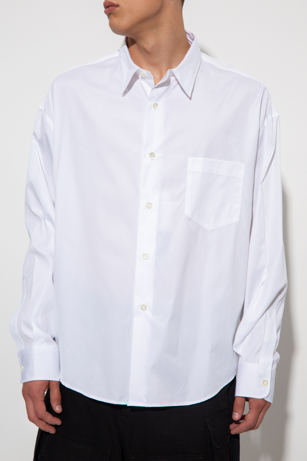 Ami Alexandre Mattiussi paisley shirt with long sleeves