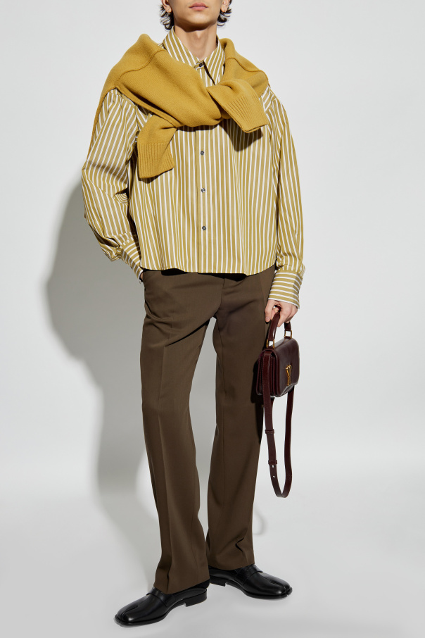 Ami Alexandre Mattiussi Shirt with stripe pattern