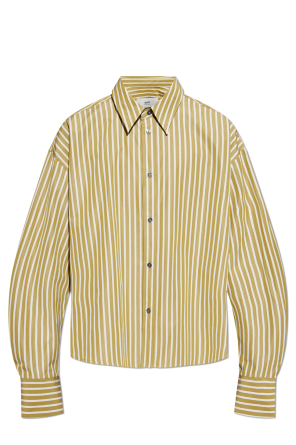 Shirt with stripe pattern