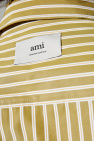 Ami Alexandre Mattiussi GREEN Shirt with stripe pattern