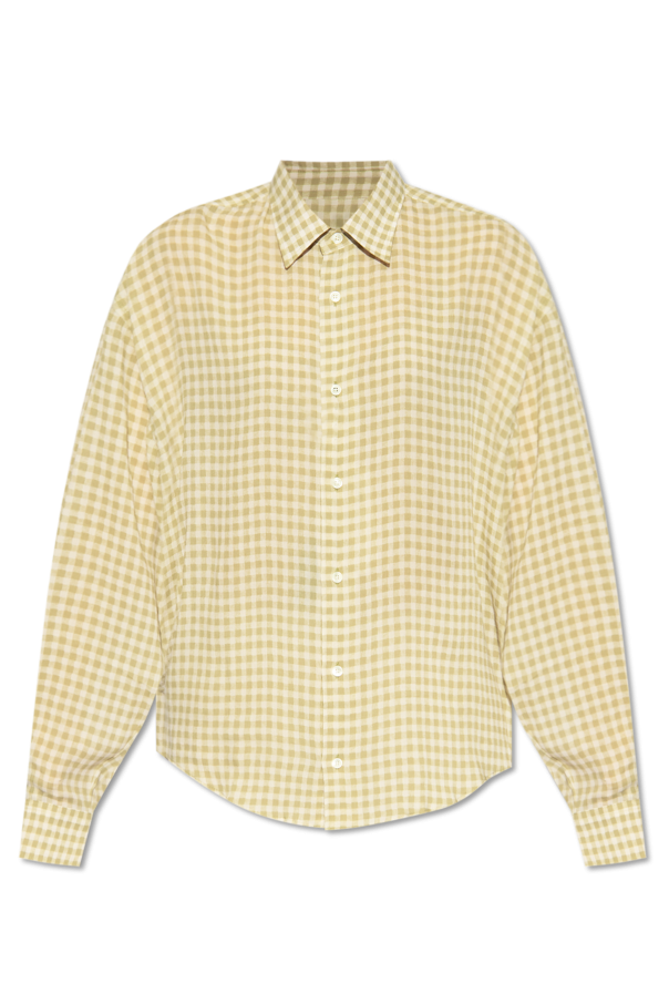 Ami Alexandre Mattiussi Checkered Pattern Shirt