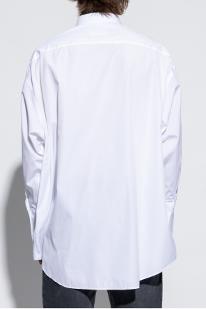 Tommy Hilfiger slim flex dobby short-sleeved shirt Cotton shirt