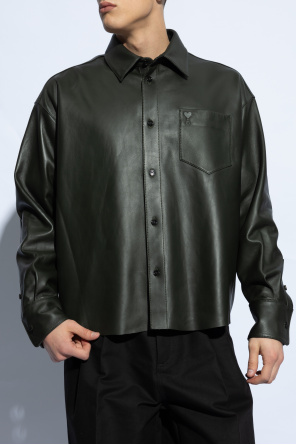 Ami Alexandre Mattiussi Leather shirt