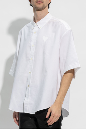 Ami Alexandre Mattiussi Dickies Construct stripe-print cotton T-Shirt