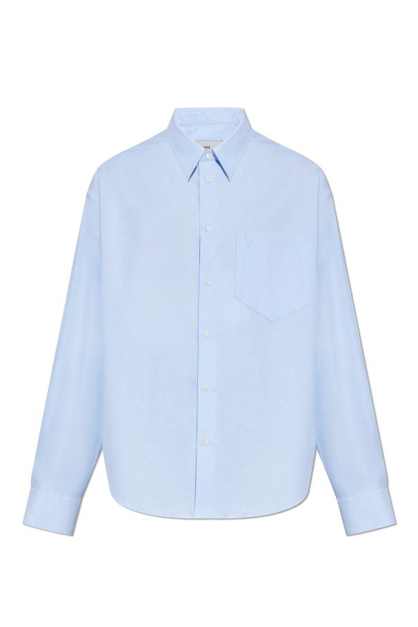 Shirt with logo od Ami Alexandre Mattiussi