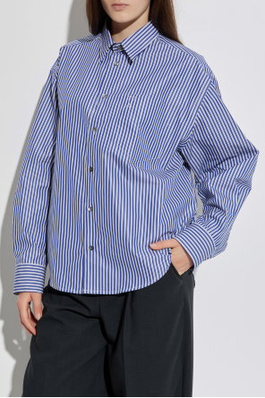 Ami Alexandre Mattiussi Camisa con estampado de rayas