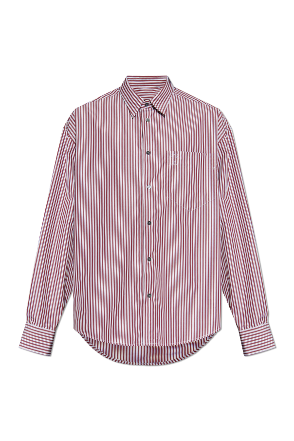 Shirt with striped pattern od Ami Alexandre Mattiussi