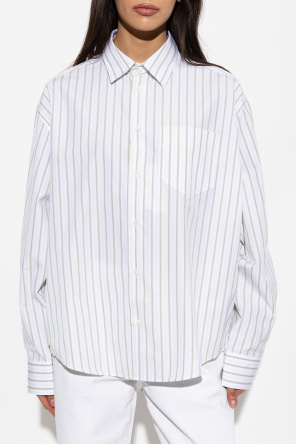 Ami Alexandre Mattiussi Shirt with a stripe pattern