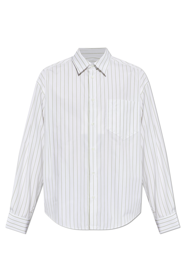 Shirt with striped pattern od Ami Alexandre Mattiussi