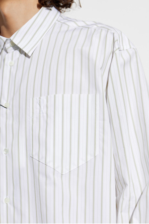 Ami Alexandre Mattiussi Shirt with striped pattern