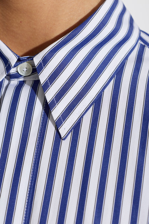 Ami Alexandre Mattiussi Striped cotton shirt