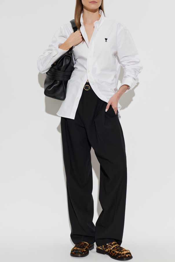 Ami Alexandre Mattiussi Shirt with embroidered logo