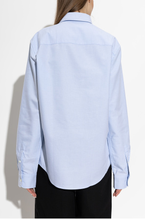 Ami Alexandre Mattiussi Cotton shirt with embroidered logo