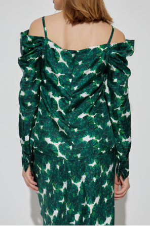 Max Mara Jedwabny top `Ustica`