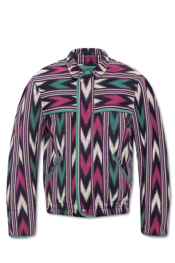 Isabel Marant ‘Leyis’ patterned Emb jacket