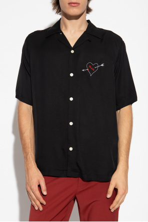 AllSaints ‘Vendetta’ embroidered shirt