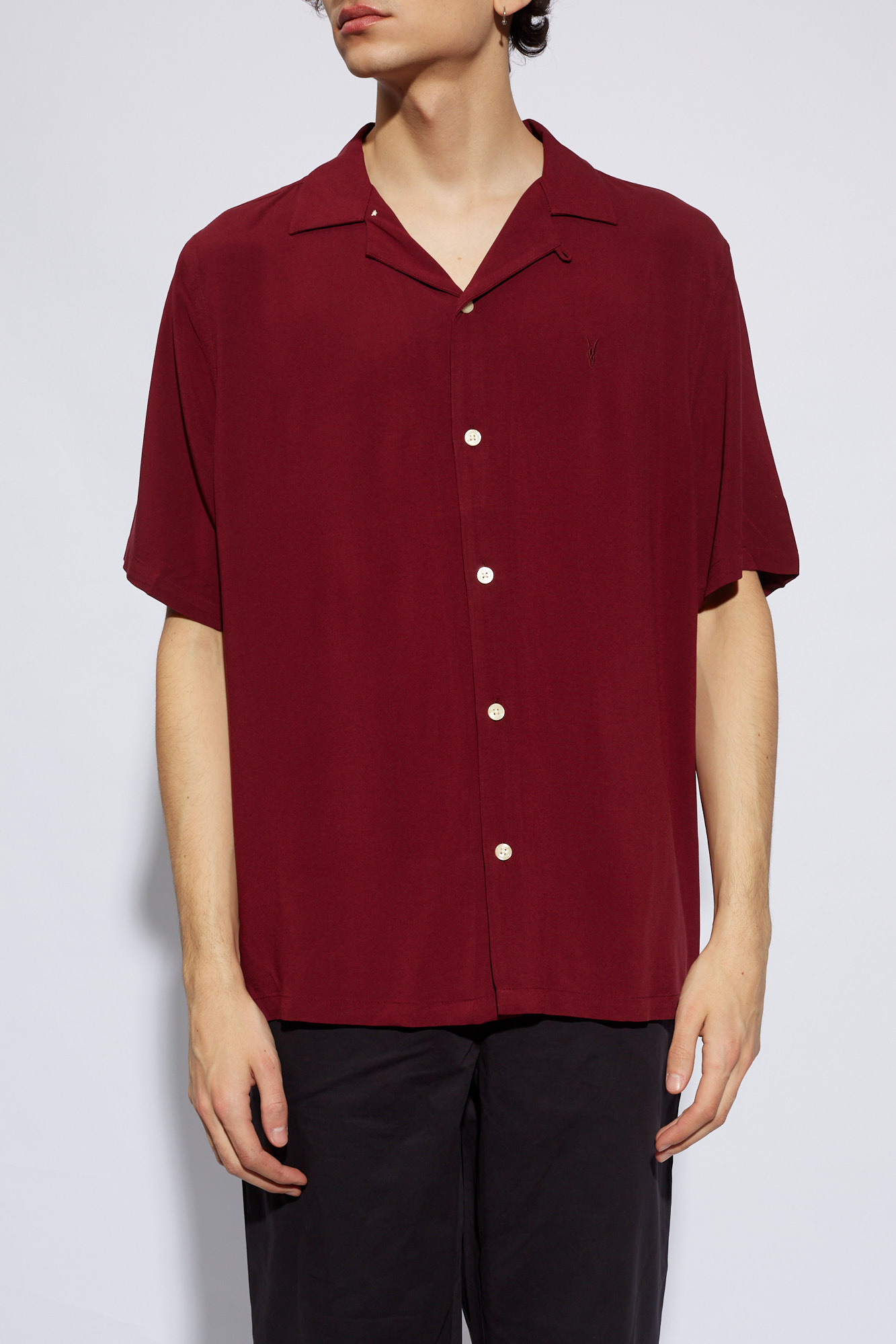 AllSaints ‘Venice’ relaxed-fitting Braun shirt