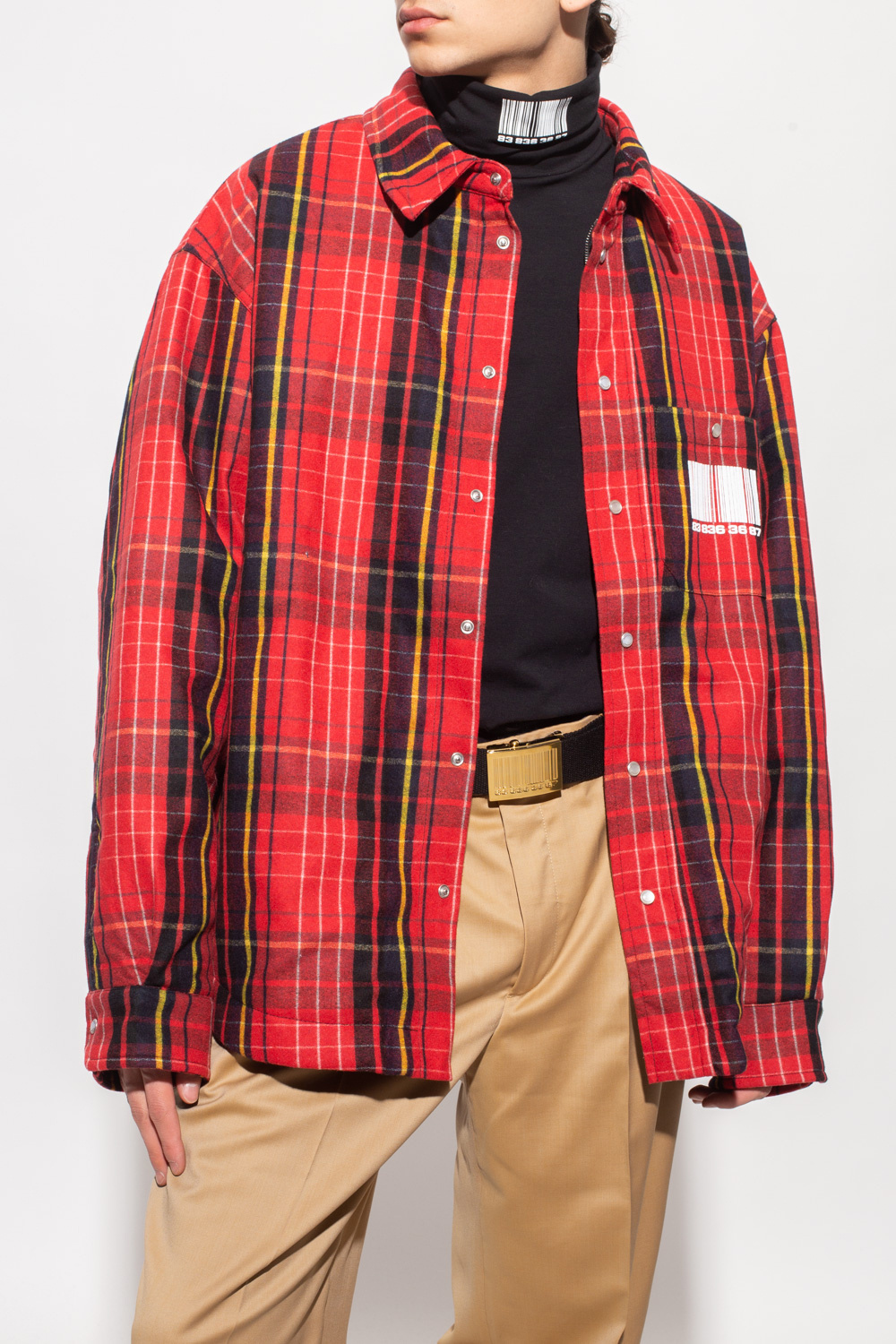 VTMNTS Checked jacket