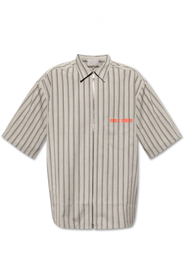 VTMNTS Oversize short-sleeved ivy shirt